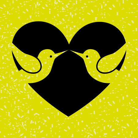 bird icon design, vector illustration eps10 graphicのイラスト素材