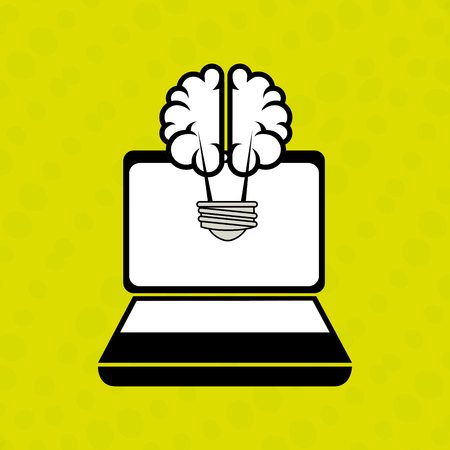 brain storm design, vector illustration eps10 graphicのイラスト素材