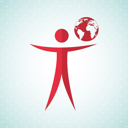 human figure design, vector illustration eps10 graphicのイラスト素材