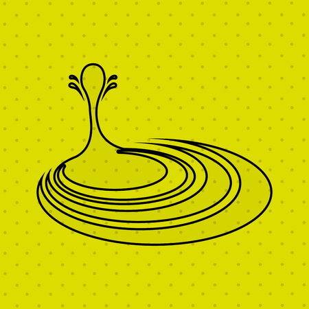 water concept icon  design, vector illustration eps10 graphicのイラスト素材