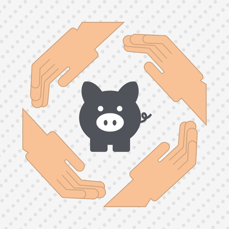 economy concept design, vector illustration eps10 graphicのイラスト素材