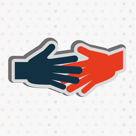 teamwork concept design, vector illustration eps10 graphicのイラスト素材