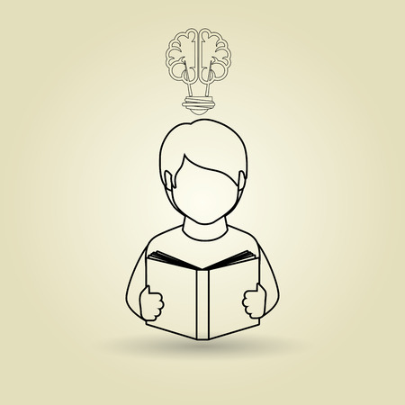 think people design, vector illustration eps10 graphicのイラスト素材