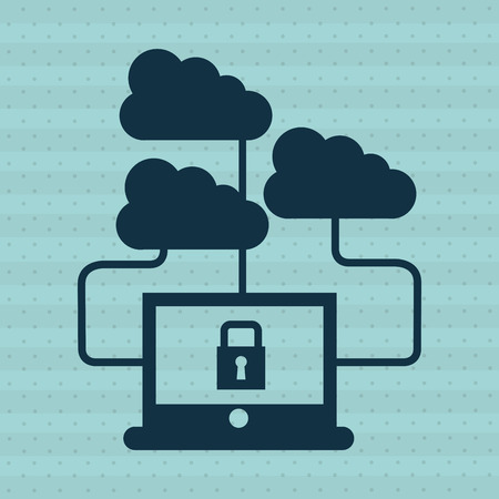 technology icon design, vector illustration eps10 graphicのイラスト素材