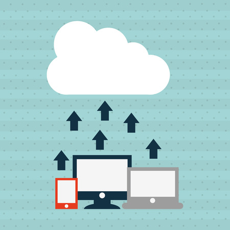 technology icon design, vector illustration eps10 graphicのイラスト素材