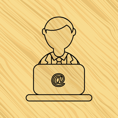 business person design, vector illustration eps10 graphicのイラスト素材