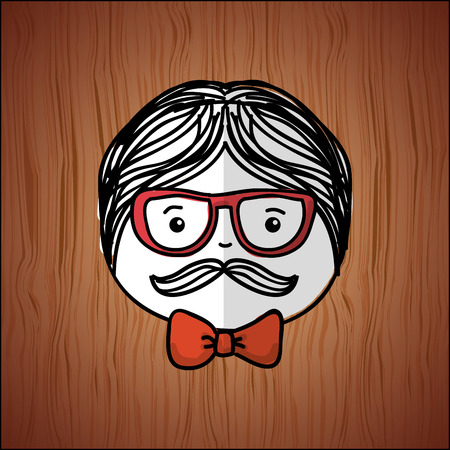 avatar person design, vector illustration eps10 graphicのイラスト素材