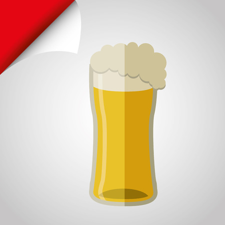 beer icon design, vector illustration eps10 graphicのイラスト素材
