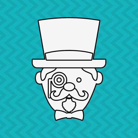 hipster style design, vector illustration eps10 graphicのイラスト素材