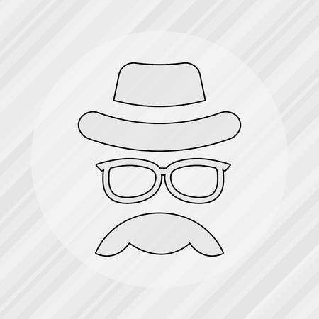 hipster style design, vector illustration eps10 graphicのイラスト素材