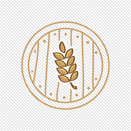 beer icon design, vector illustration eps10 graphicのイラスト素材