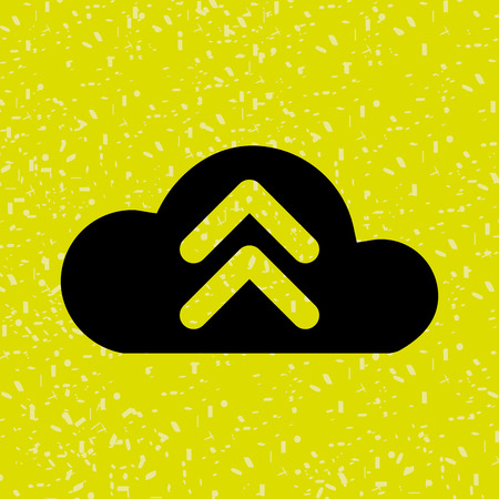 upload arrow design, vector illustration eps10 graphicのイラスト素材