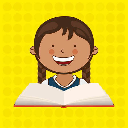 students back to school design, vector illustration eps10 graphicのイラスト素材