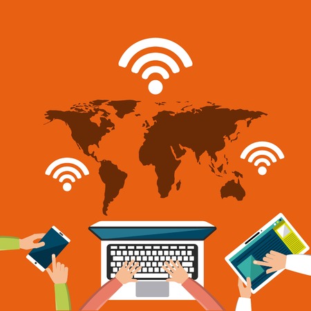 social media design, vector illustration eps10 graphicのイラスト素材