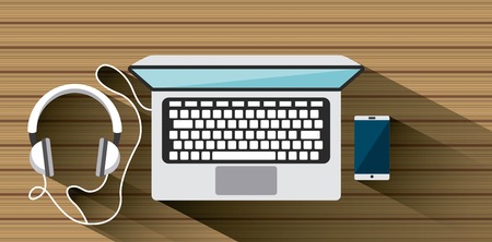 mobile technology design, vector illustration eps10 graphicのイラスト素材