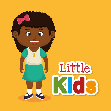 little kids design, vector illustration eps10 graphicのイラスト素材