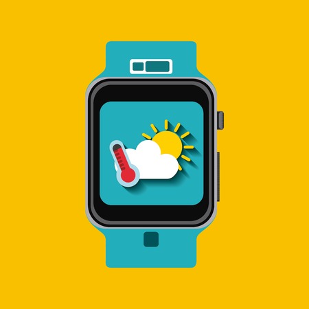 wearable technology design, vector illustration eps10 graphicのイラスト素材