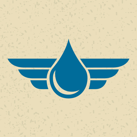 water concept design, vector illustration eps10 graphicのイラスト素材