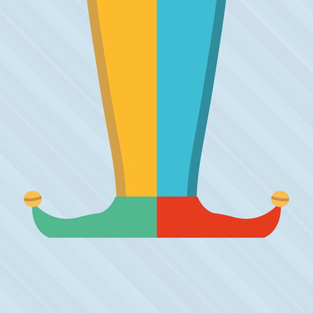 jester carnival design, vector illustration eps10 graphicのイラスト素材