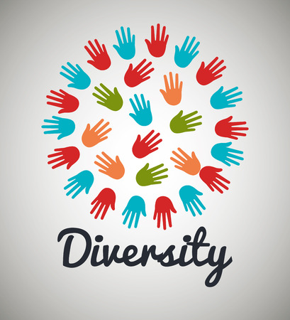 diversity people design, vector illustration eps10 graphicのイラスト素材