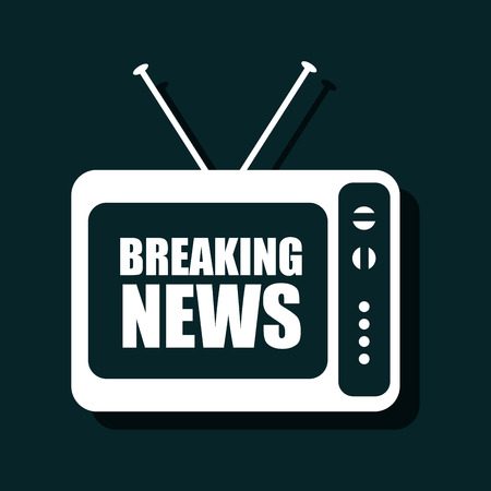 breaking news design, vector illustration eps10 graphicのイラスト素材