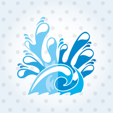 water concept design, vector illustration eps10 graphicのイラスト素材