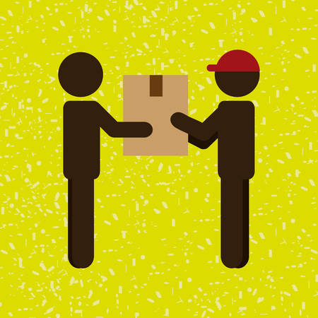 delivery service  design, vector illustration eps10 graphicのイラスト素材