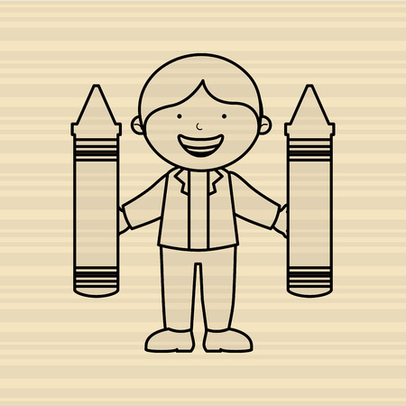 students back to school design, vector illustration eps10 graphicのイラスト素材