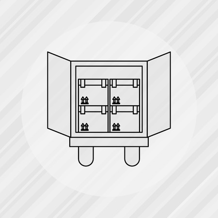 delivery service  design, vector illustration eps10 graphicのイラスト素材