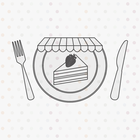 nutritive food design, vector illustration eps10 graphicのイラスト素材