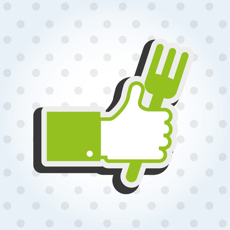 hand like and elements design, vector illustration eps10 graphicのイラスト素材