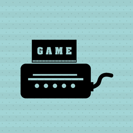 video game design, vector illustration eps10 graphicのイラスト素材