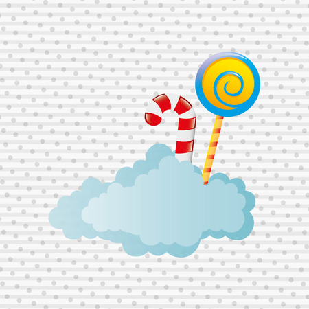 sweet candy design, vector illustration eps10 graphicのイラスト素材