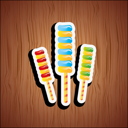 sweet candy design, vector illustration eps10 graphicのイラスト素材