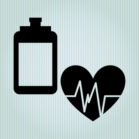 gym concept design, vector illustration eps10 graphicのイラスト素材