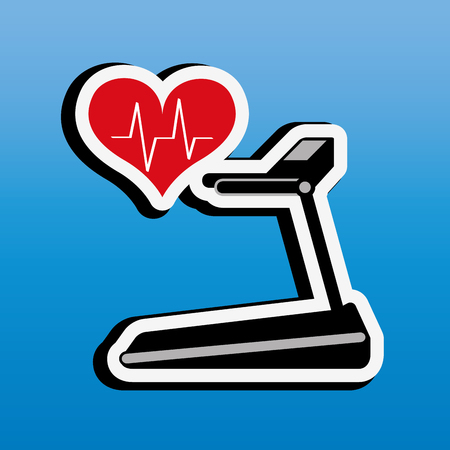 gym concept design, vector illustration eps10 graphicのイラスト素材