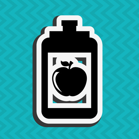 gym concept design, vector illustration eps10 graphicのイラスト素材