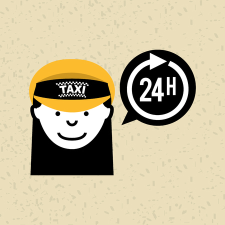 taxi service design, vector illustration eps10 graphicのイラスト素材
