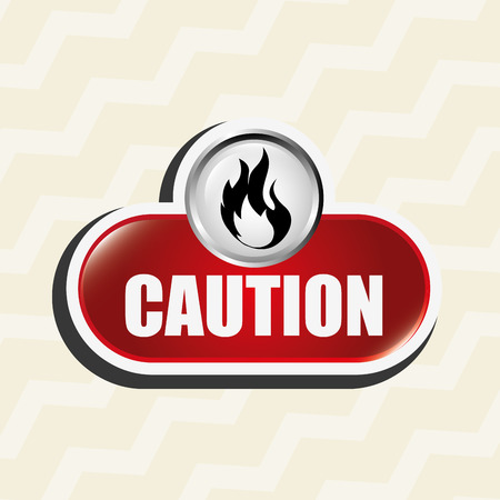 caution sign  design, vector illustration eps10 graphicのイラスト素材