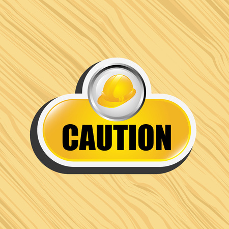 caution sign  design, vector illustration eps10 graphicのイラスト素材
