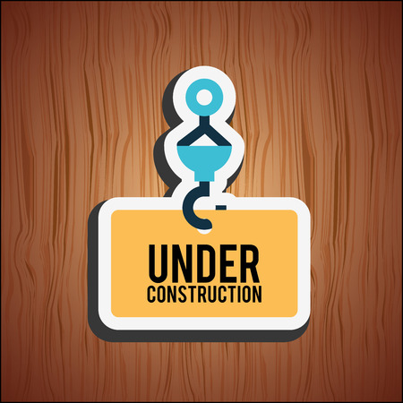 under construction design, vector illustration eps10 graphicのイラスト素材