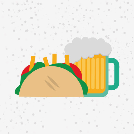 mexican culture icon design, vector illustration eps10 graphicのイラスト素材