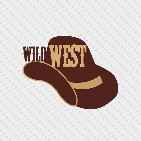 wild west icon  design, vector illustration eps10 graphicのイラスト素材