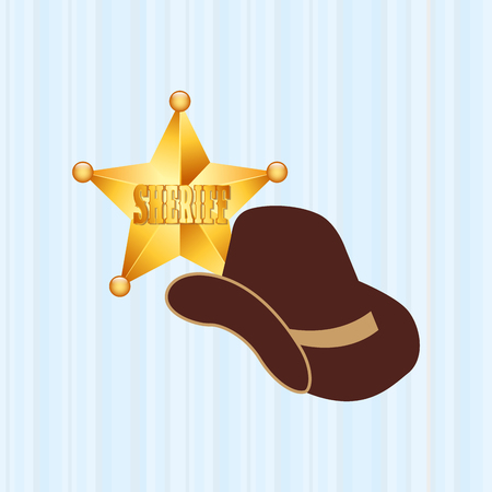 wild west icon  design, vector illustration eps10 graphicのイラスト素材