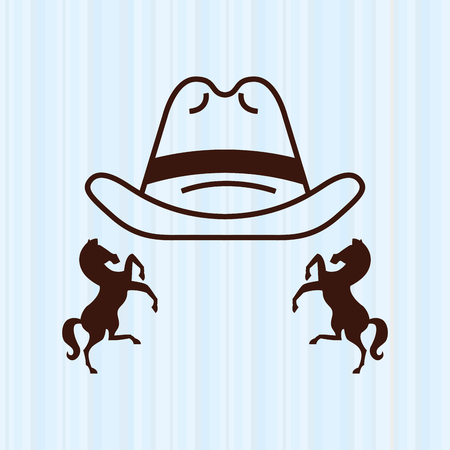 wild west icon  design, vector illustration eps10 graphicのイラスト素材