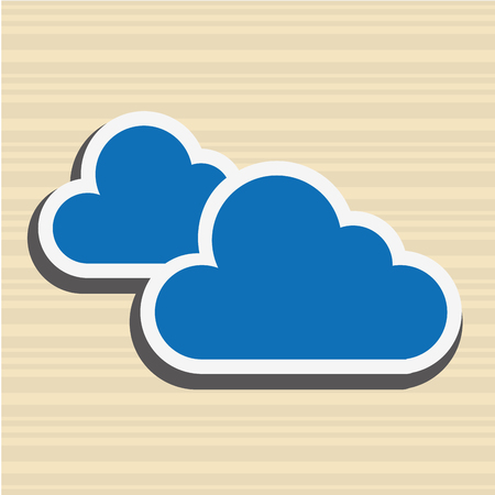 weather icon design, vector illustration eps10 graphicのイラスト素材