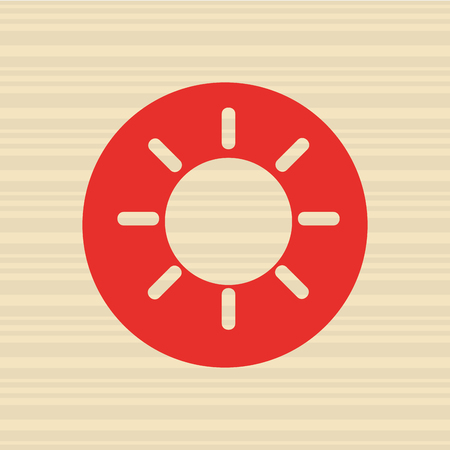 weather icon design, vector illustration eps10 graphicのイラスト素材