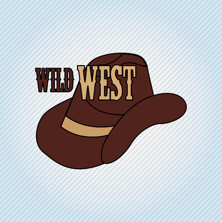 wild west icon  design, vector illustration eps10 graphicのイラスト素材