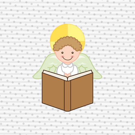 cute angels design, vector illustration eps10 graphicのイラスト素材