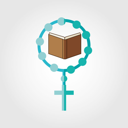 catholic icon design, vector illustration eps10 graphicのイラスト素材